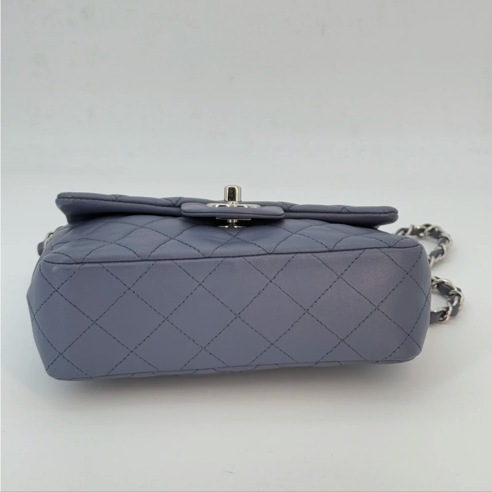 Chanel Mini Rectangular Bag In Lavender Lambskin - image 5